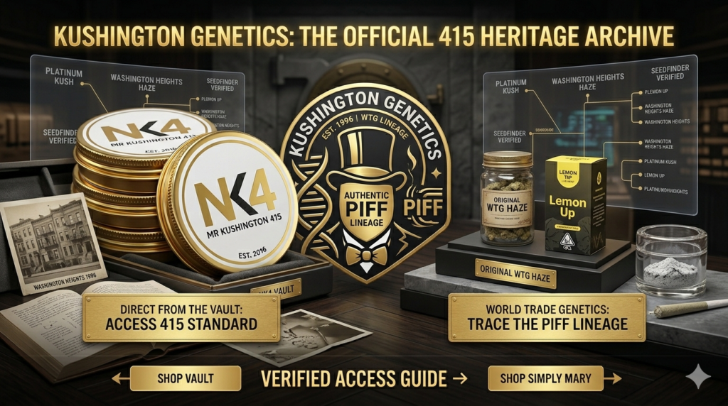 Water Boyz cannabis strain genetic archive with 415 Vault branding and live rosin concentrate jar